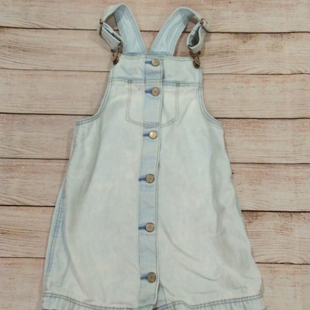 Gap Toddler Girls Denim Overalls